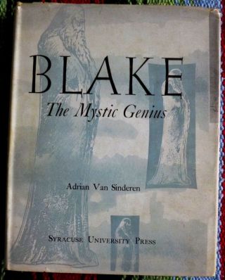 Blake The Mystic Genius Adrian Van Sinderen 1949