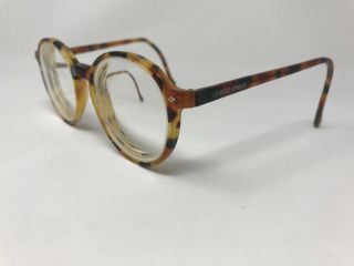 Giorgio Armani Vintage Eyeglasses Frame Italy Mod.  325 069 50 - 19 - 140 Havana Qk76