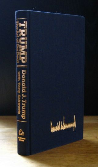 TRUMP: THE ART OF THE DEAL (1987) DONALD J.  TRUMP,  1ST EDITION,  1ST PRINTING 2