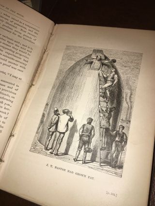 From the Earth to the Moon and a Trip Around It by Jules Verne,  1st Am.  Ed.  1874 9
