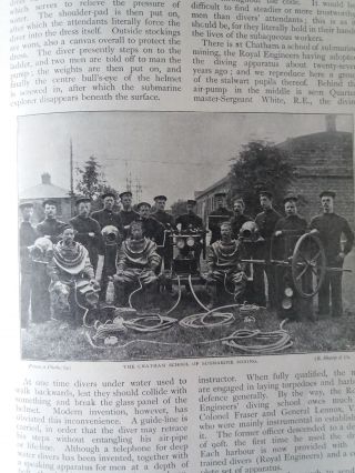 Divers Sea Diving Helmet Equipment Fleuss Apparatus Rare Old Antique 1895 Gorman 5