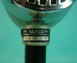 Vtg Astatic Model JT - 30 Amateur Ham Radio Base Station Desktop Microphone 5