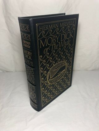 Moby Dick or The Whale Leather Herman Melville Easton Press Collectors Ed.  1977 2