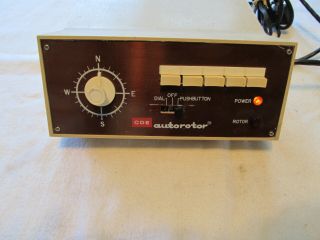Vintage Cde Autorotor Antenna Directional Rotor Ar - 33 Ham Radio