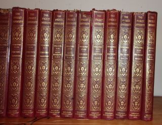 THE POCKET UNIVERSITY,  23 volumes,  leather,  1924 2