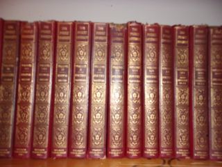THE POCKET UNIVERSITY,  23 volumes,  leather,  1924 3