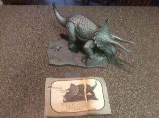Vintage Aurora Prehistoric Scenes Three - Horned Dinosaur/triceratops Model Kit