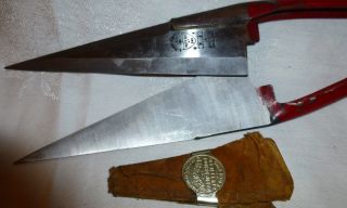 Vintage Burgon & Ball Steel Solid Neck Sheep Shears Wool Clippers 294 England 2