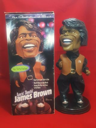Vintage James Brown 19 " Tall Dancing Singing Doll “i Feel Good”