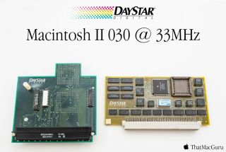 Daystar Digital Apple Macintosh Ii Powercache Adapter And 030 Accelerator - Mac