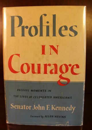 1956 Profiles In Courage 1st Edition History Early Printing John F.  Kennedy Jfk
