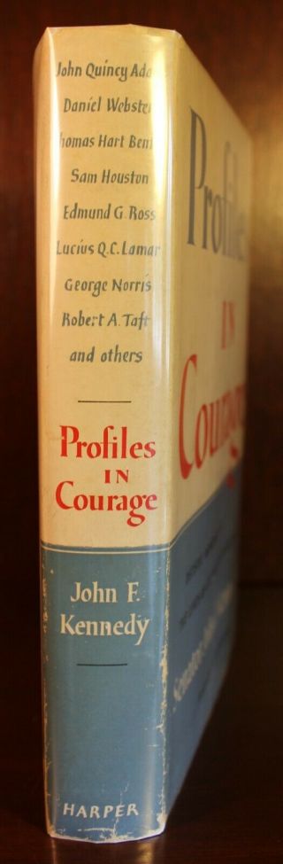 1956 Profiles in Courage 1st Edition History Early Printing John F.  Kennedy JFK 2