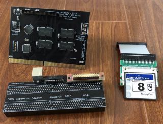 Tf328 Expansion For Commodore Amiga Cd32,  8mb/ide/rgb/ps2 Keyboard/8gb Cf Card
