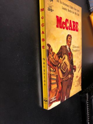 Very Rare Vintage Western McCabe (Edmund Naughton) 1960 Berkley First Paperback 3