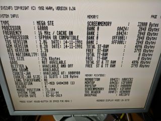 Atari Mega STE 4mb,  UltraSatan,  1.  44,  Gotek and much more 6