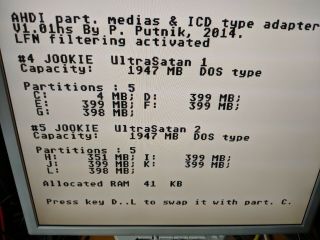 Atari Mega STE 4mb,  UltraSatan,  1.  44,  Gotek and much more 7