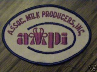 A.  M.  P.  I.  Assoc.  Milk Producers,  Inc,  Vintage,  Collect,  Patch,