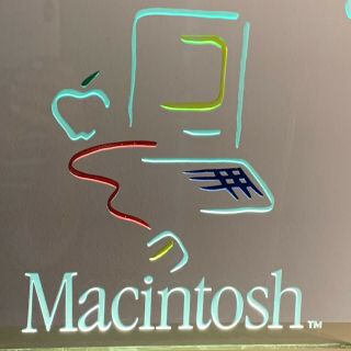 Macintosh Picasso Dealer Electric Sign 1984 limited edition 6