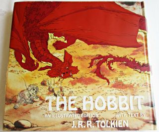 The Hobbit An Illustrated Edition Tolkien 1977 Rankin & Bass 1st edition Abrams 2