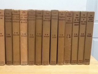 HARDY BOYS COMPLETE 30 VOLUME SET OF “BROWNS” WITH ORANGE END PAPERS 1932 - 51 5