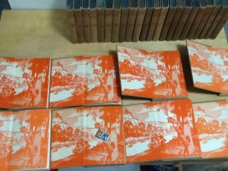 HARDY BOYS COMPLETE 30 VOLUME SET OF “BROWNS” WITH ORANGE END PAPERS 1932 - 51 6