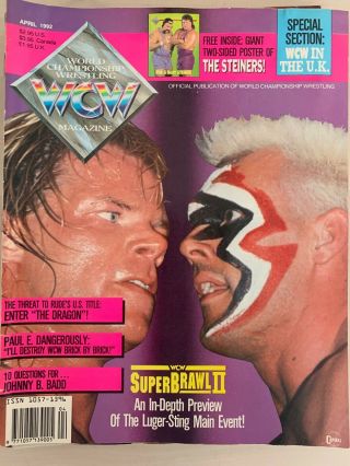12 Vintage WCW Magazines From 1990s 2