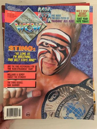 12 Vintage WCW Magazines From 1990s 5