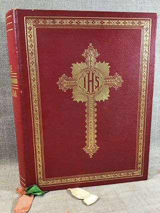MISSALE ROMANUM 1943 Benziger Brothers,  Inc.  - Latin Franciscus Josephus 2