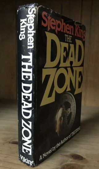 Classic Stephen King The Dead Zone Hard Back USA First Edition 1979 Viking 3