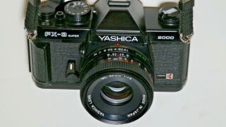 Yashica FX - 3 CAMERA 2000,  50mm Yashica Lens 2