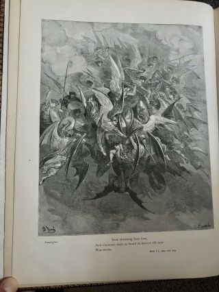 Milton ' s Paradise Lost Illustrated by Gustave Doré (Dore) 8
