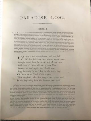 Milton ' s Paradise Lost Illustrated by Gustave Doré (Dore) 9