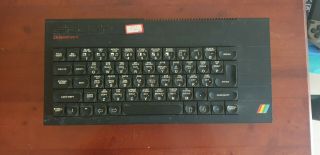 Sinclair Spectrum Zx,  Vintage Personal Computer Console Only