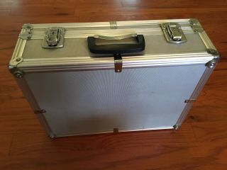 Vintage Aluminum Camera Case Made In Japan 18 1/4” X 14” X 6 1/4”