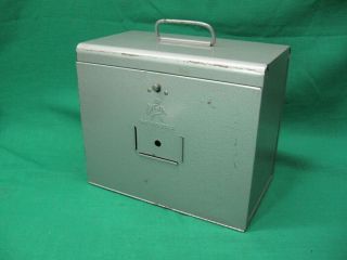 Brumberger Storage Box With 360 Slides Europe Etc.  Late 1960 ' s Airequipt Trays 8