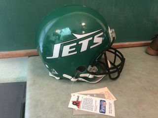 York Ny Jets Vintage Riddell Vsr - 2 Large Helmet Nfl Football