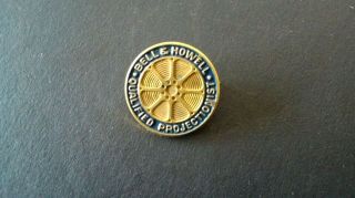 Vtg Bell & Howell Lapel Pin Qualified Projectionist