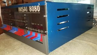 IMSAI 8080 CP/M S - 100 BUS Computer w/ Five Internal Cards Altair S100 2