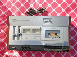 Vintage Hitachi Cassette Deck D - 2335 (needs Help)