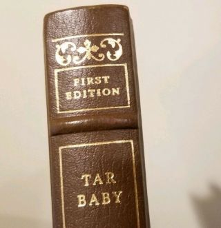 TAR BABY Leather Bound FRANKLIN LIBRARY (1981) First Edition TONI MORRISON 2