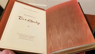 TAR BABY Leather Bound FRANKLIN LIBRARY (1981) First Edition TONI MORRISON 8