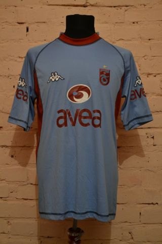 Vintage As Trabzonspor Home Football Shirt 2004/2005 Soccer Shirt Trikot Kappa