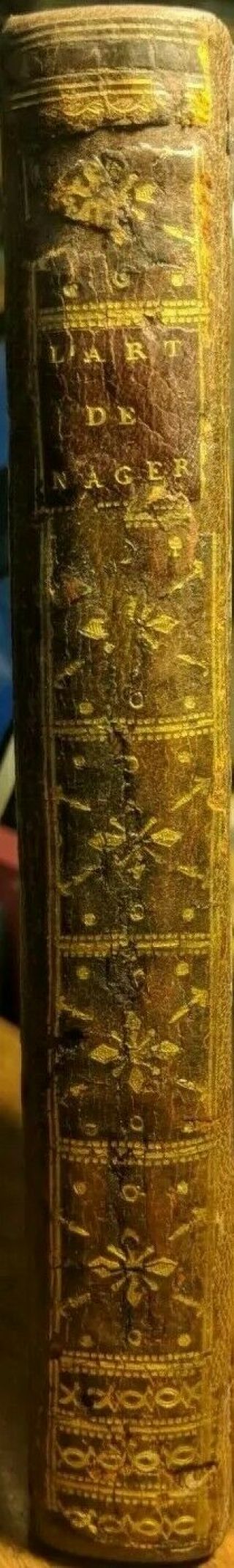 THE ART OF SWIMMING 1782 FRENCH EDITION L ' ART DE NAGER MELCHISEDECH THEVENOT 4