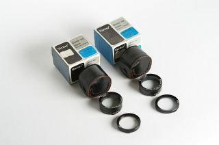 Vivitar Front 2 Close - Up Lenses Set For Rolleiflex And Yashica Mat Tlr