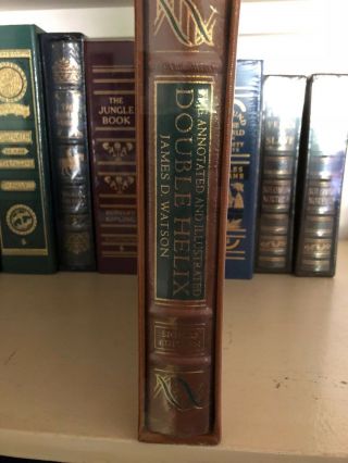 SIGNED Easton Press Double Helix James D.  Watson Deluxe Limited Edition 2