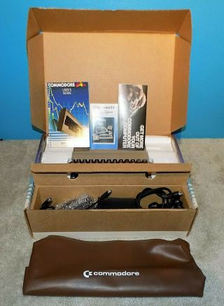 Commodore 64 Computer Bundle w/ Orig Boxes Model 1541 & 1530 2