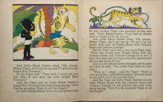 LITTLE BLACK SAMBO McLoughlin 1931 Illus by Lupprian Vintage Childrens 3