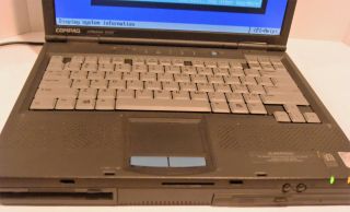 VINTAGE Compaq Armada E500 Notebook (Intel Pentium II 400MHz) Boot to BIOS 3