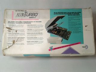 Gvp Great Valley Products A530 Turbo 40mhz For Amiga 500 Accelerator