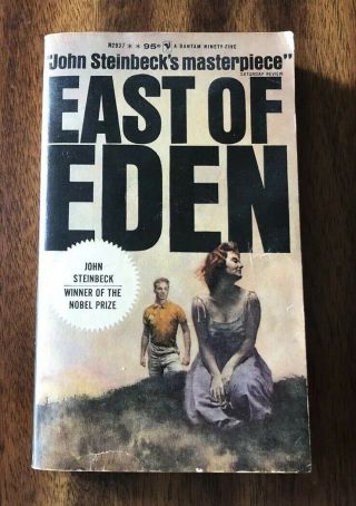 East Of Eden By John Steinbeck (1967) Bantam Vintage Paperback